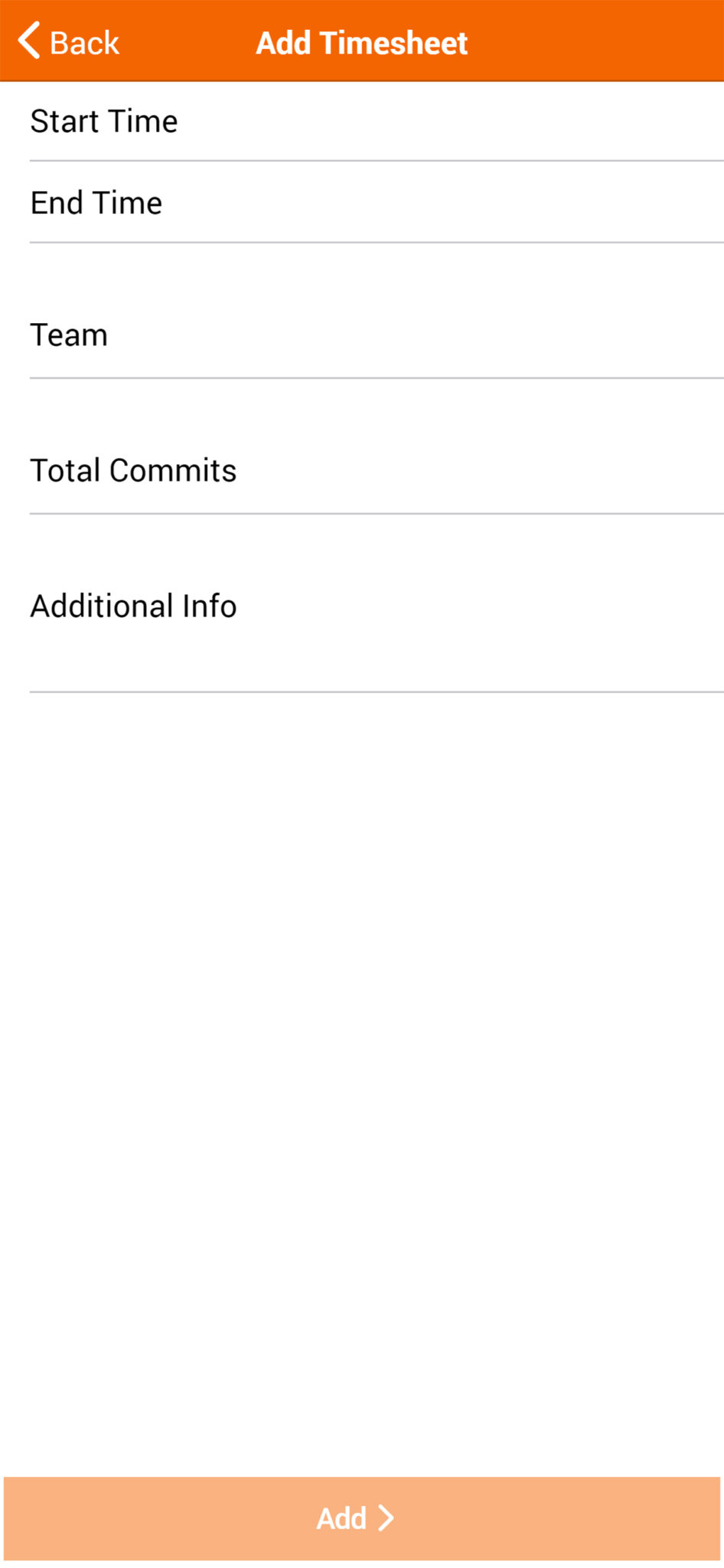 Tradie Timesheet Tracking App for Tradies — Taylor Hamling